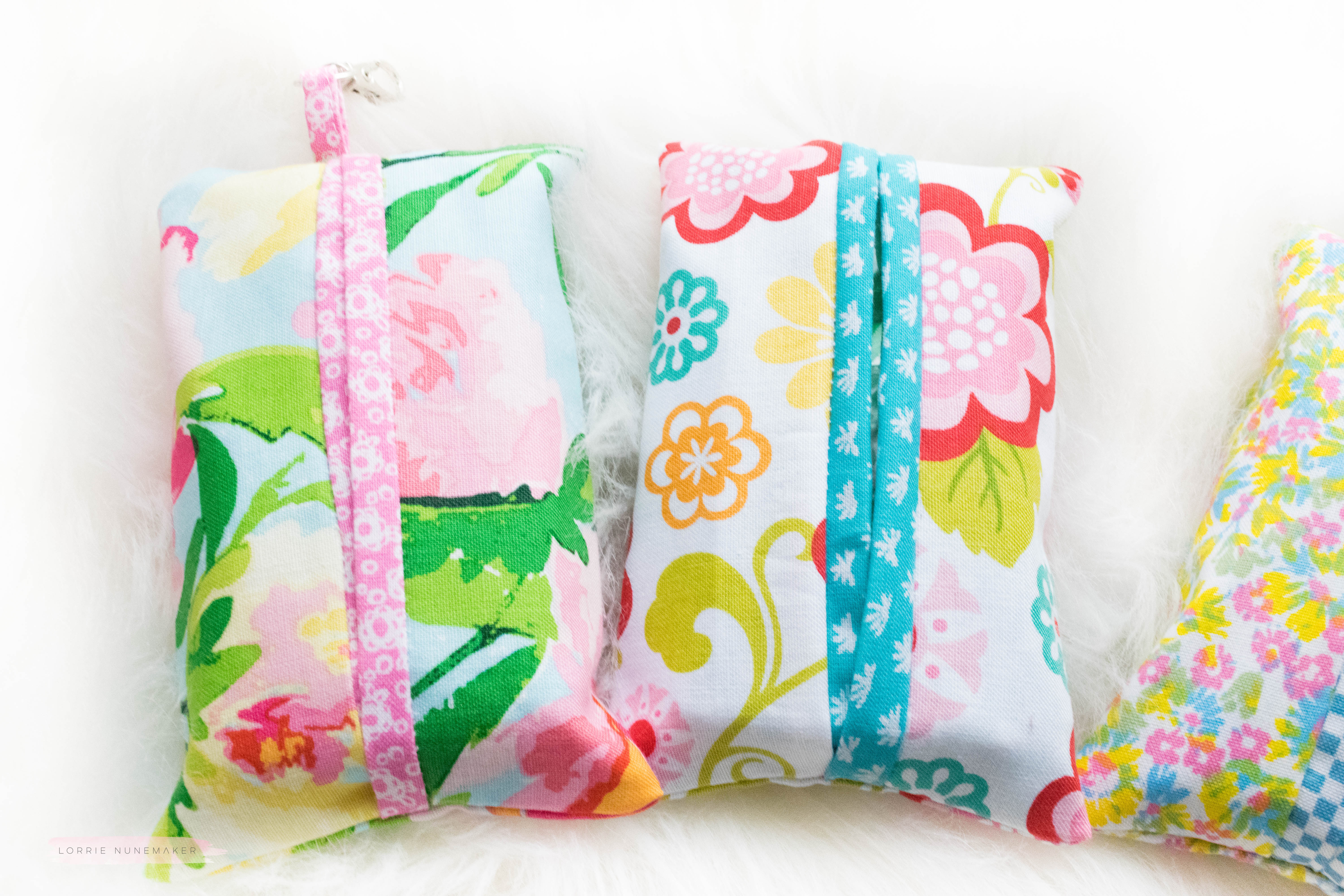 Tissue Pouch with the Cricut Maker lorrie nuneMAKER