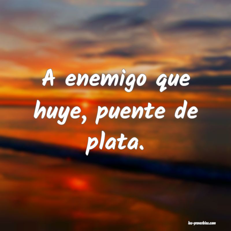 No cruces el puente antes de llegar a él.