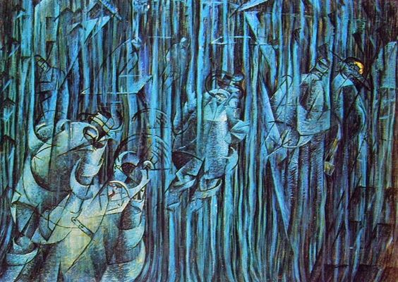 UMBERTO BOCCIONI E LA PITTURA DEGLI STATI D’ANIMO Lo Sbuffo
