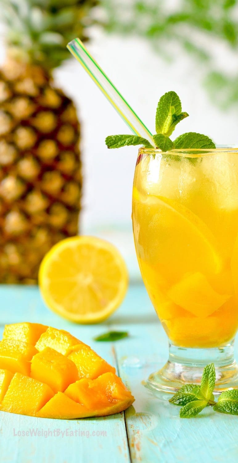 10 Low Calorie Mango Infused Water Recipes Lose Weight By Eating