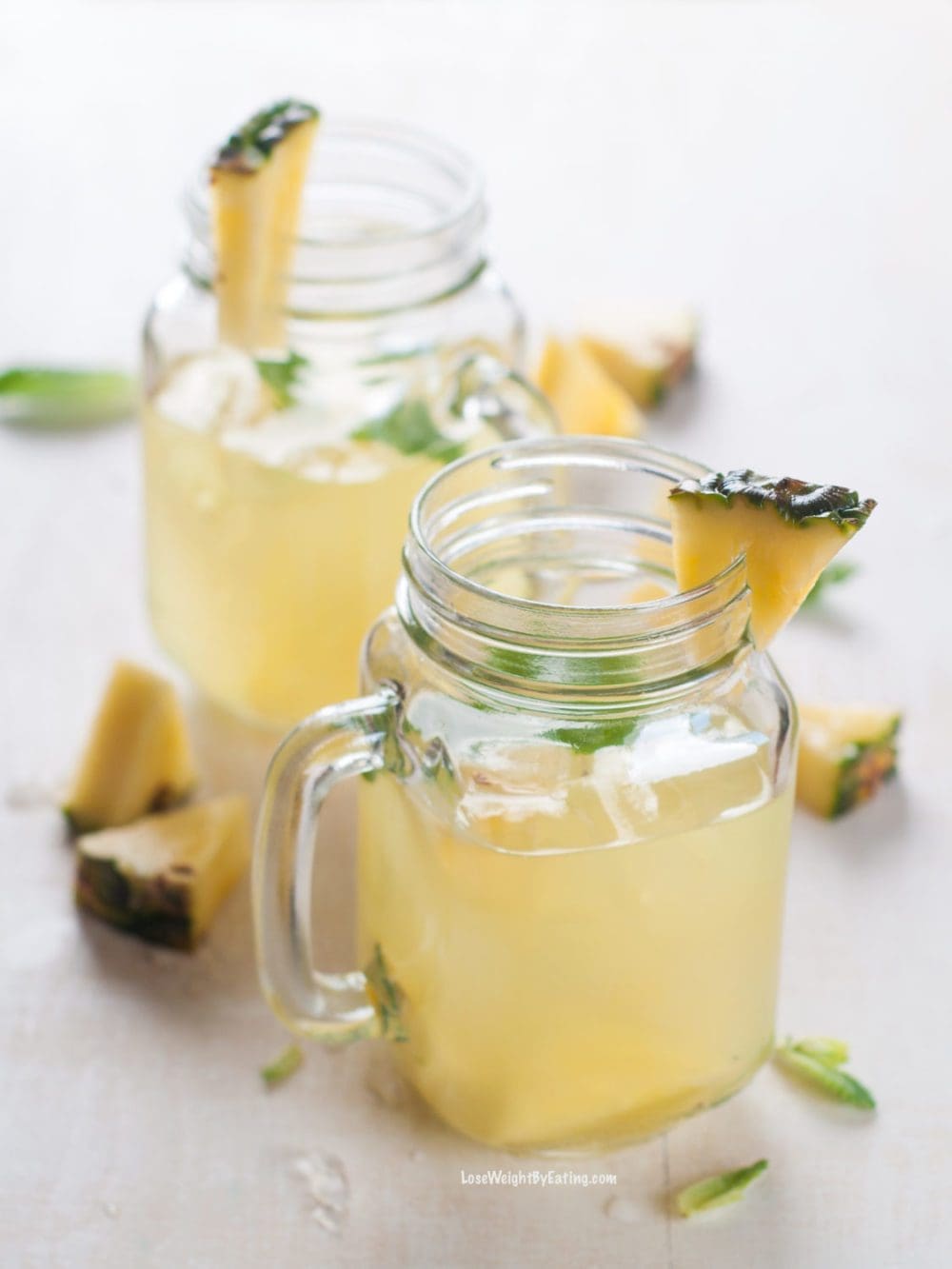 Low Calorie Pineapple Water for Weight Loss Lose Weight By Eating