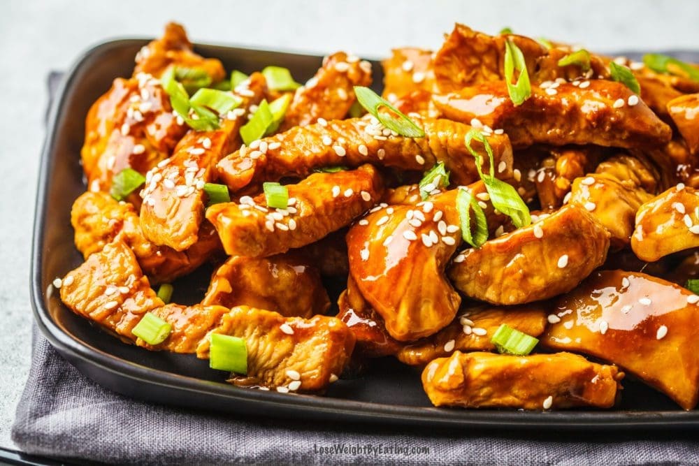 Recette de poulet teriyaki à faible teneur en calories