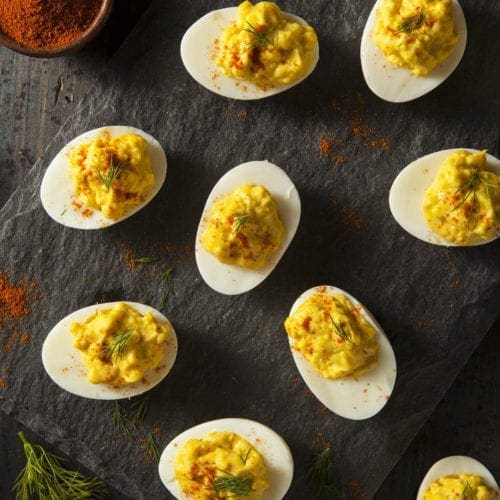 Devil Eggs Liw Cal Deviled Eggs (Lowfat) (Trillum1204) Recipe
