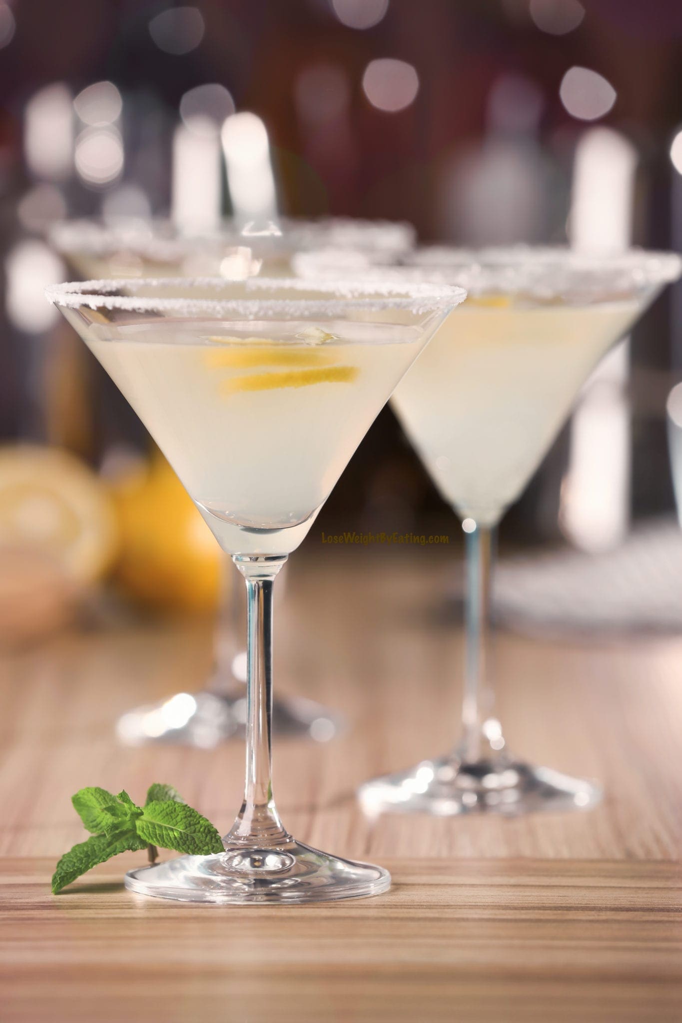 Low Calorie Lemon Drop Martini Lose Weight By Eating