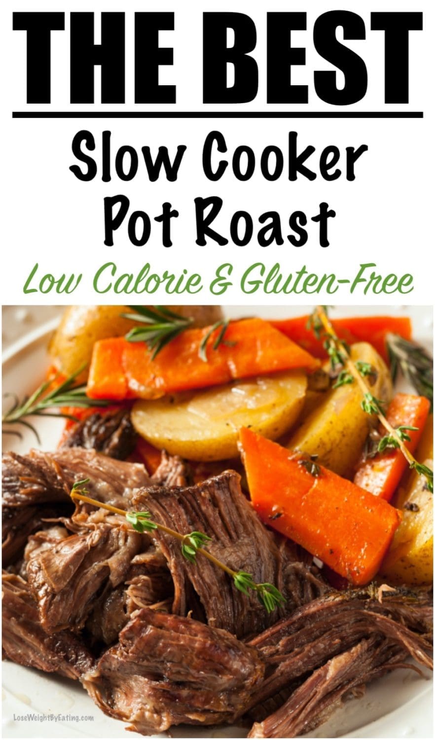 Low Calorie Pot Roast (Slow Cooker or Stovetop) Lose Weight By Eating