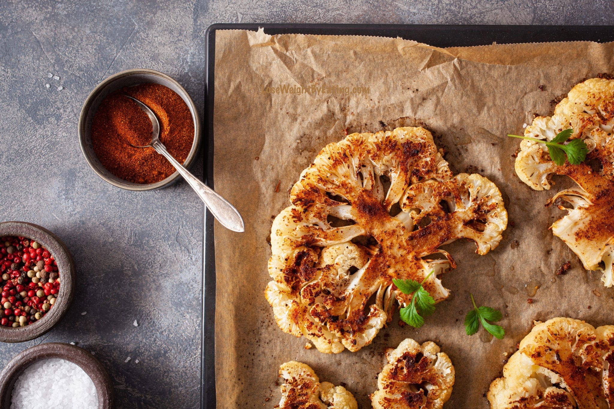 Low Calorie Roasted Cauliflower Lose Weight By Eating