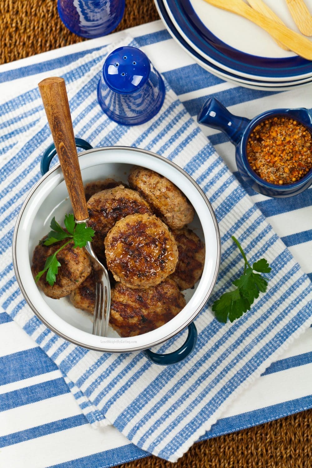 LOW CALORIE Breakfast Turkey Patties Recipe (Just 112 Calories)
