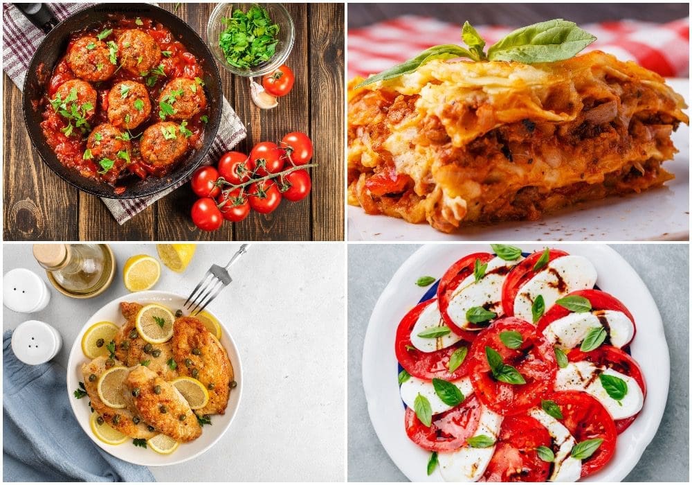 10 BEST Italian Food Dinners (LOW CALORIE)