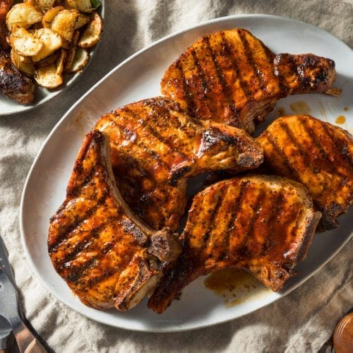Low Calorie Grilled Pork Chops Lose Weight By Eating