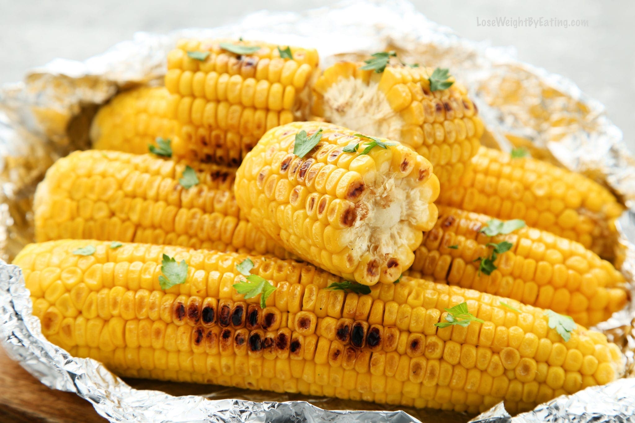 Low Calorie Grilled Corn on the Cob Lose Weight By Eating