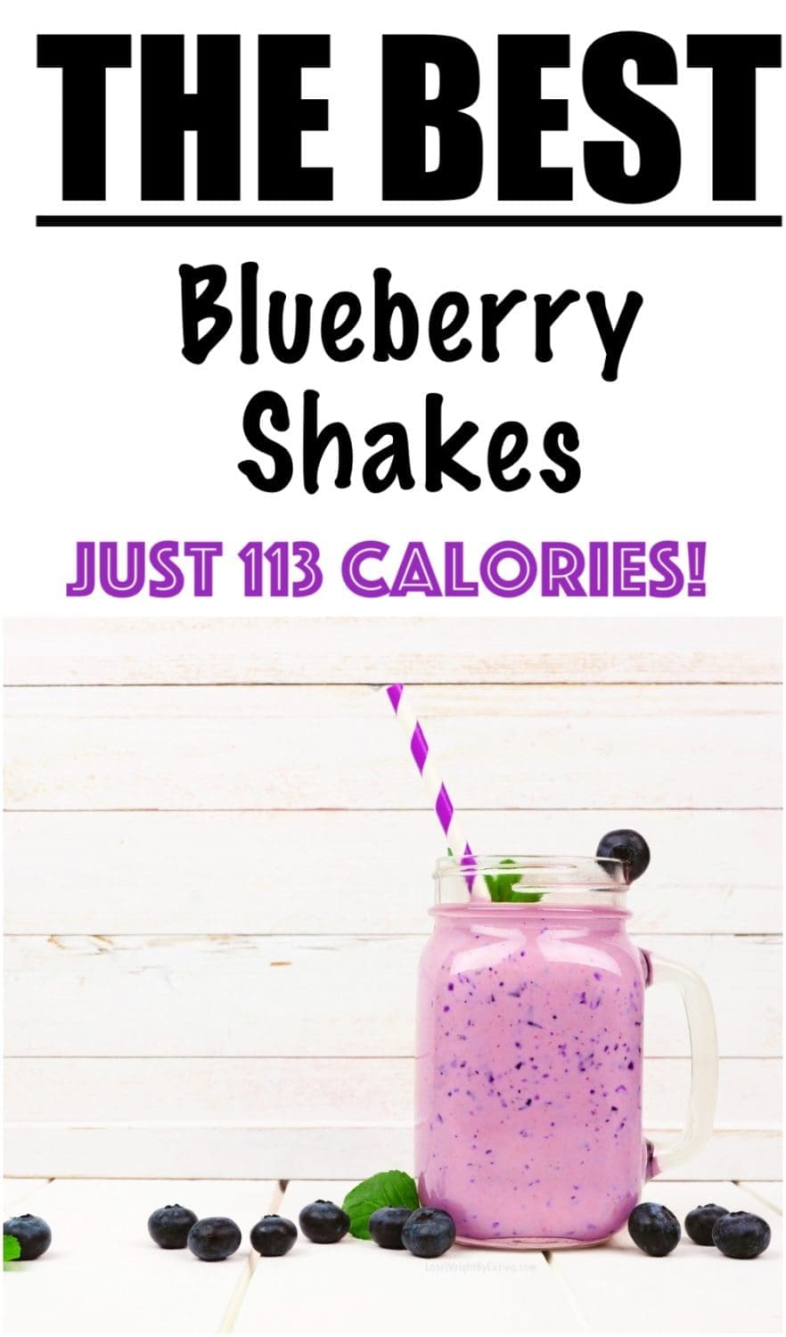 Low Calorie Blueberry Smoothie for Weight Loss Lose Weight By Eating