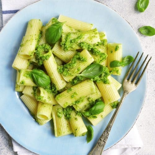 Low Calorie Pesto Pasta Lose Weight By Eating