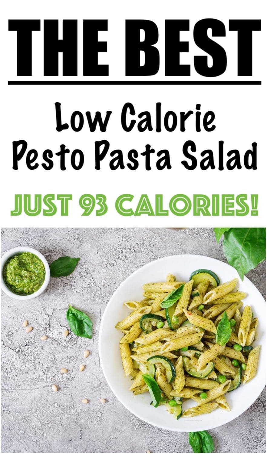 Low CaloriePesto Pasta Salad Lose Weight By Eating