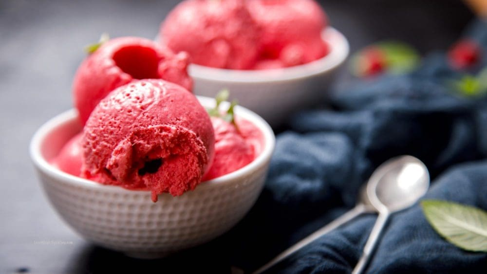 Low Calorie Raspberry Sorbet Lose Weight By Eating