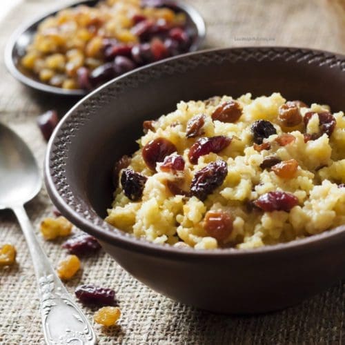 Healthy Breakfast Millet Recipe with Cranberries Lose Weight By Eating