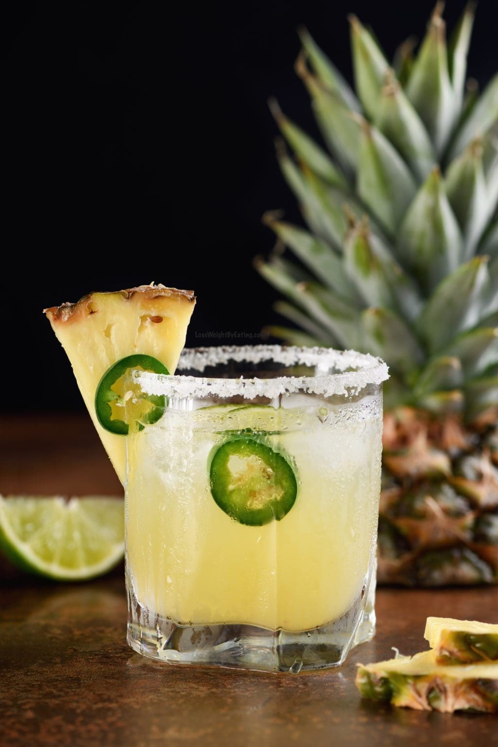 Low Calorie Pineapple Jalapeño Margaritas Lose Weight By Eating