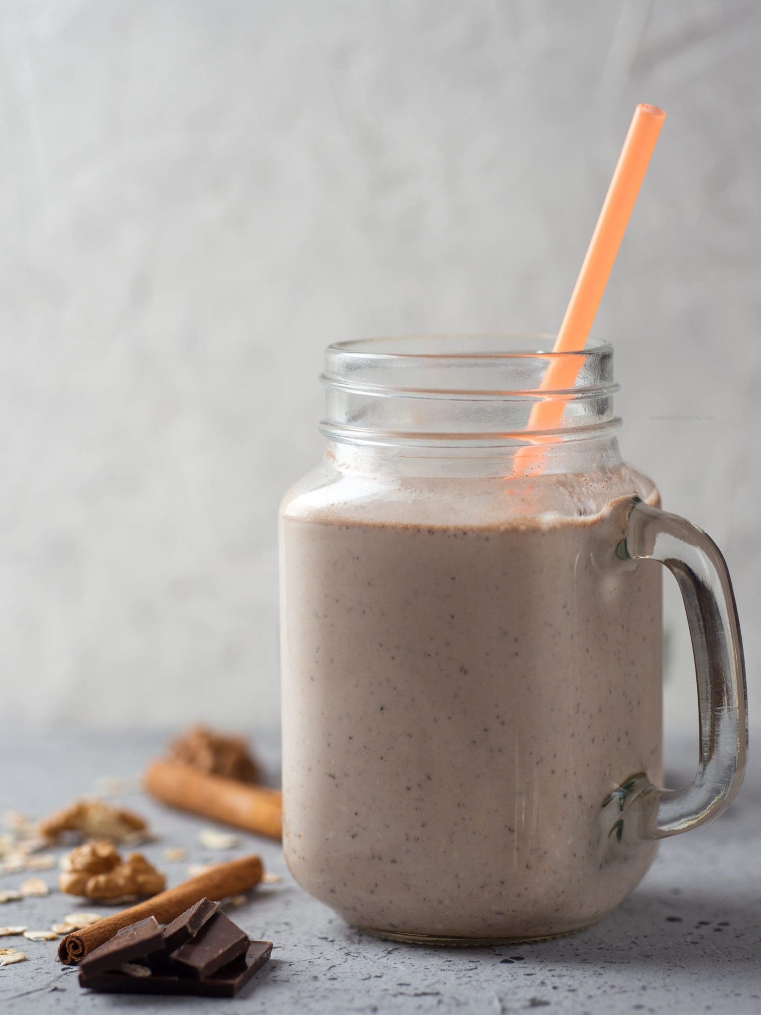 Low Calorie Chocolate Coffee Protein Shake for Weight Loss Lose