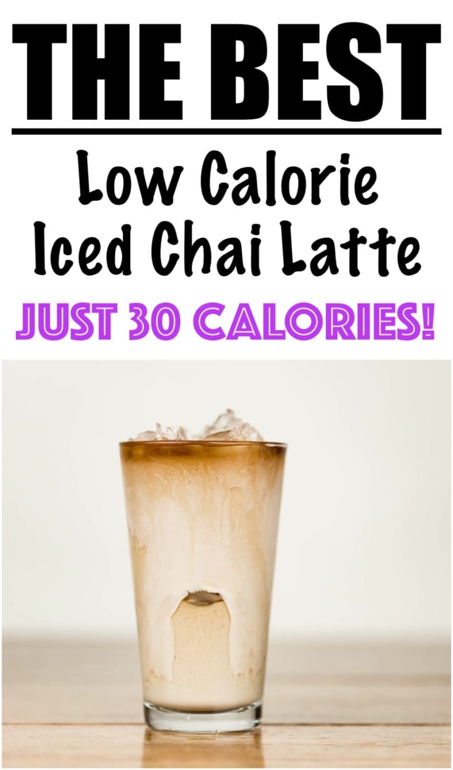 Low Calorie Iced Chai Latte Lose Weight By Eating