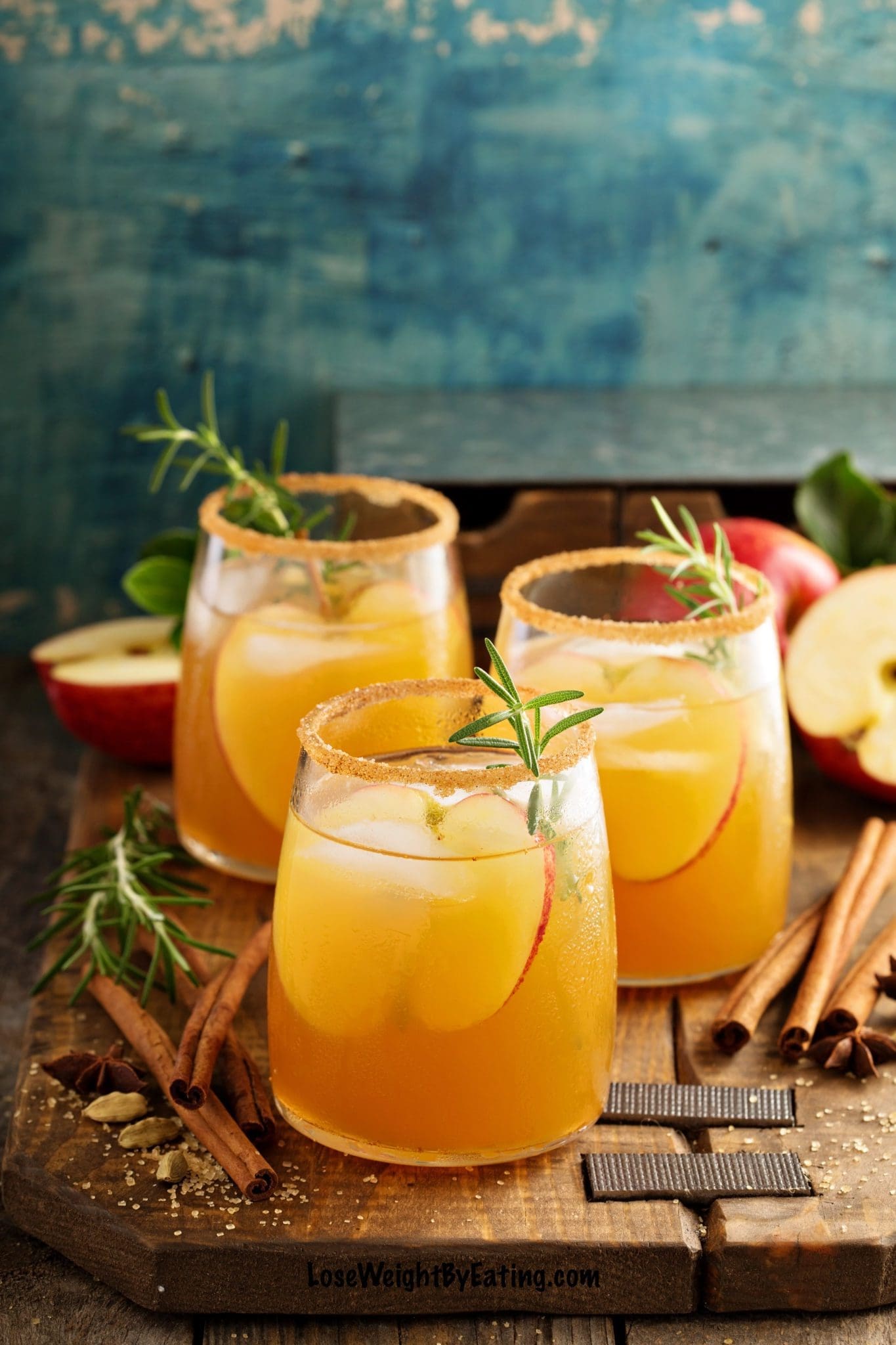 Low Calorie Spiced Rum Apple Cider Cocktail Lose Weight By Eating