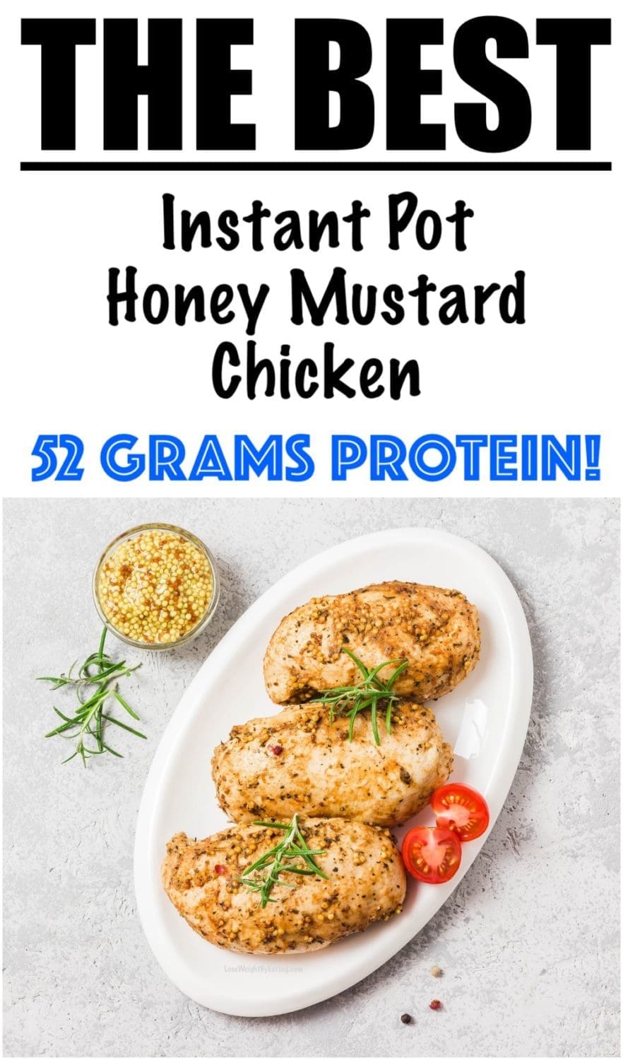 Low Calorie Honey Mustard Chicken Breast Lose Weight By Eating