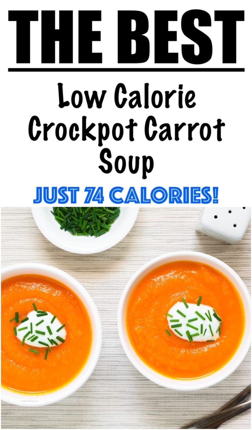 Low Calorie Slow Cooker Carrot Soup Lose Weight By Eating
