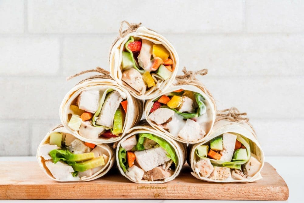 Low Calorie Tortilla Wraps for Weight Loss Lose Weight By Eating
