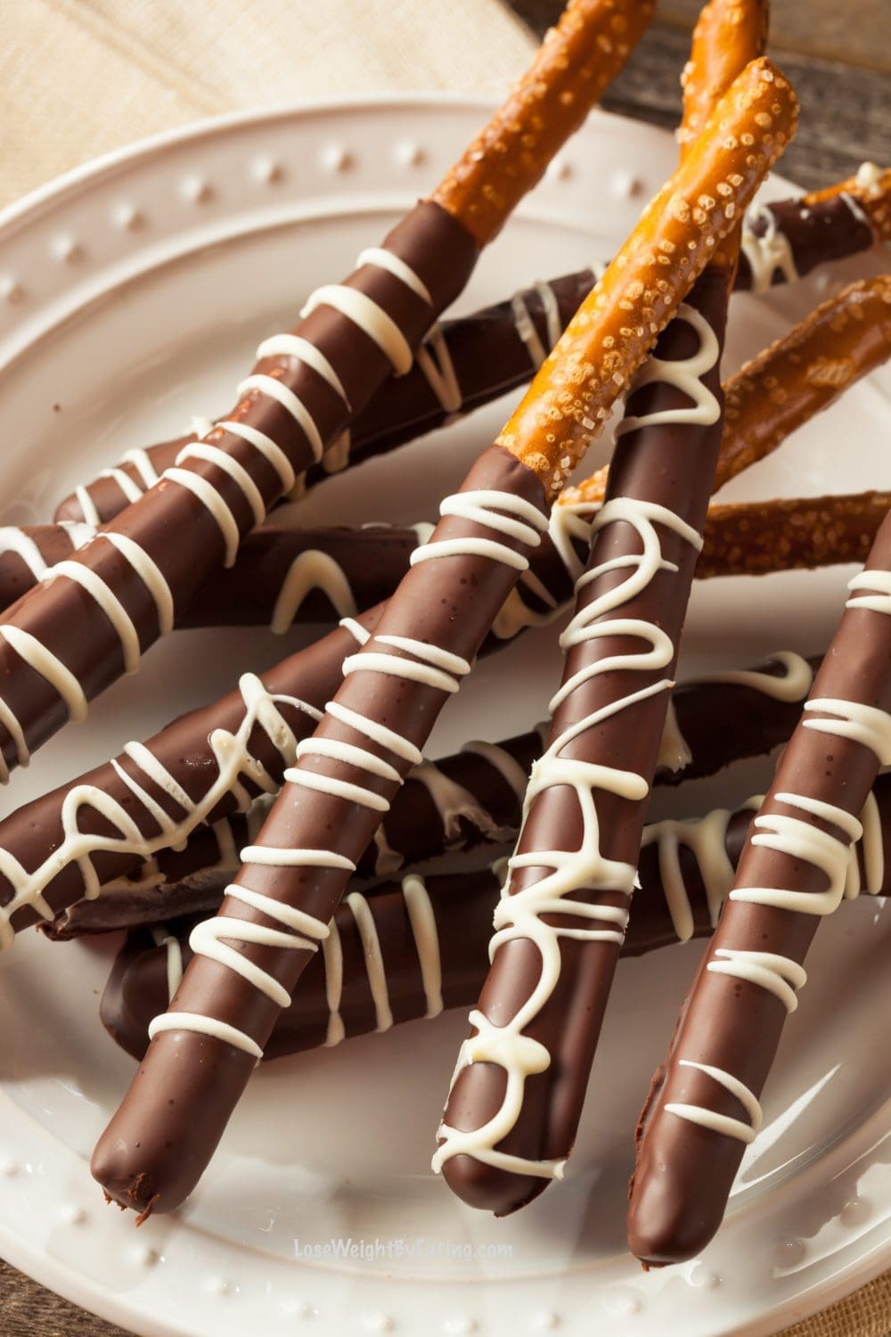 Low Calorie Chocolate Covered Pretzels Lose Weight By Eating