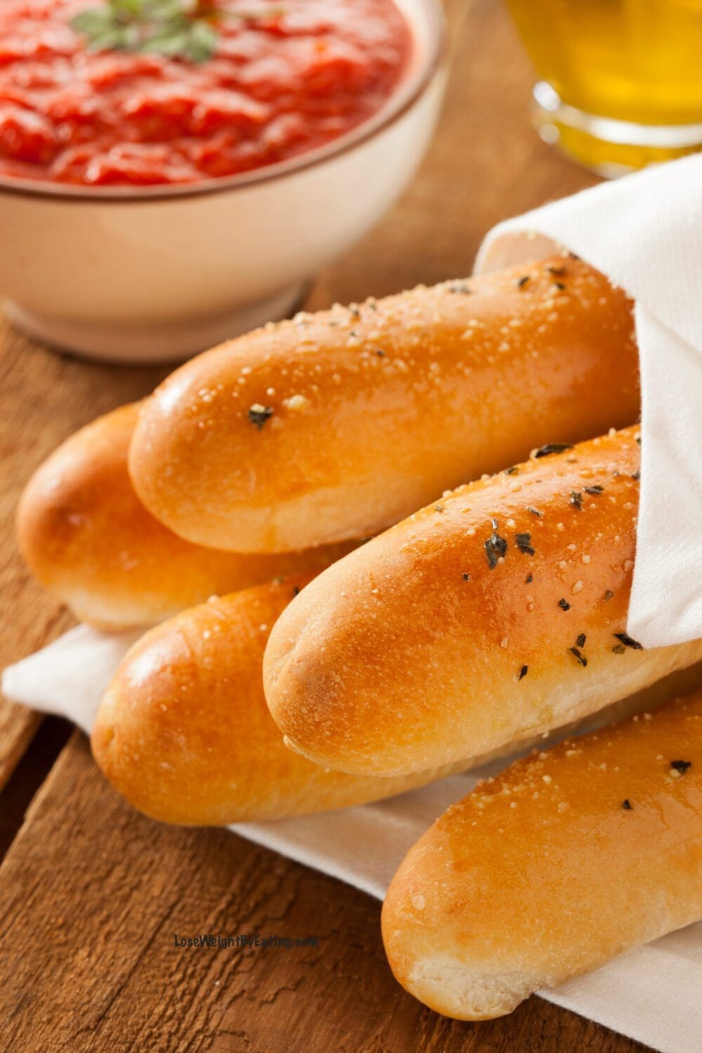 Low Calorie "Olive Garden" Breadsticks Lose Weight By Eating