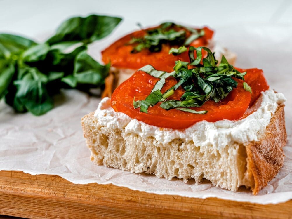 Low Calorie Ricotta Toast Lose Weight By Eating
