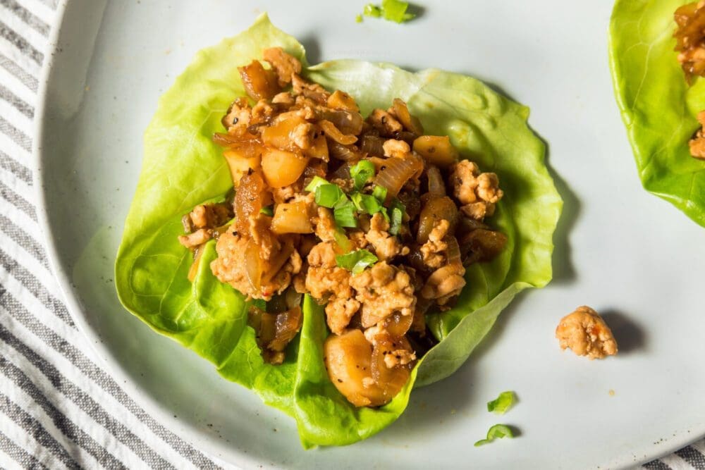 Low Calorie Chicken Lettuce Wraps Lose Weight By Eating