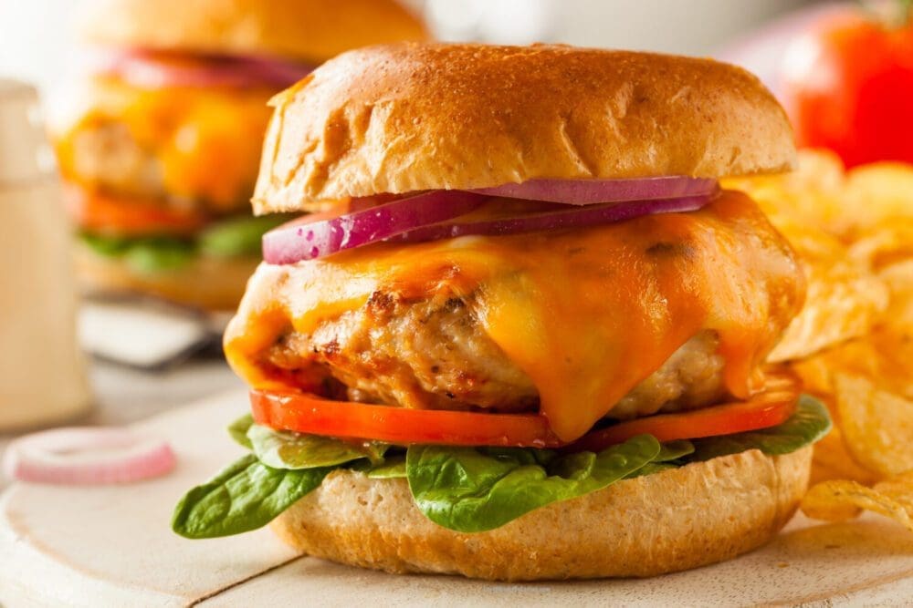 Low Calorie Chicken Burger Lose Weight By Eating