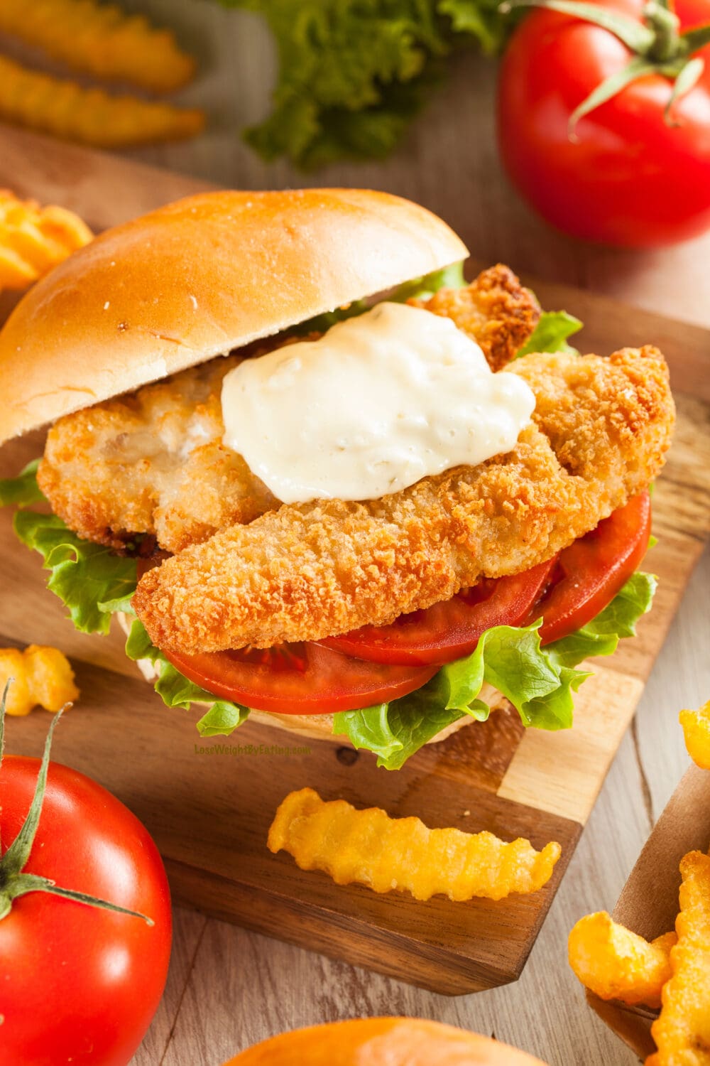 Low Calorie Fish Sandwich Lose Weight By Eating