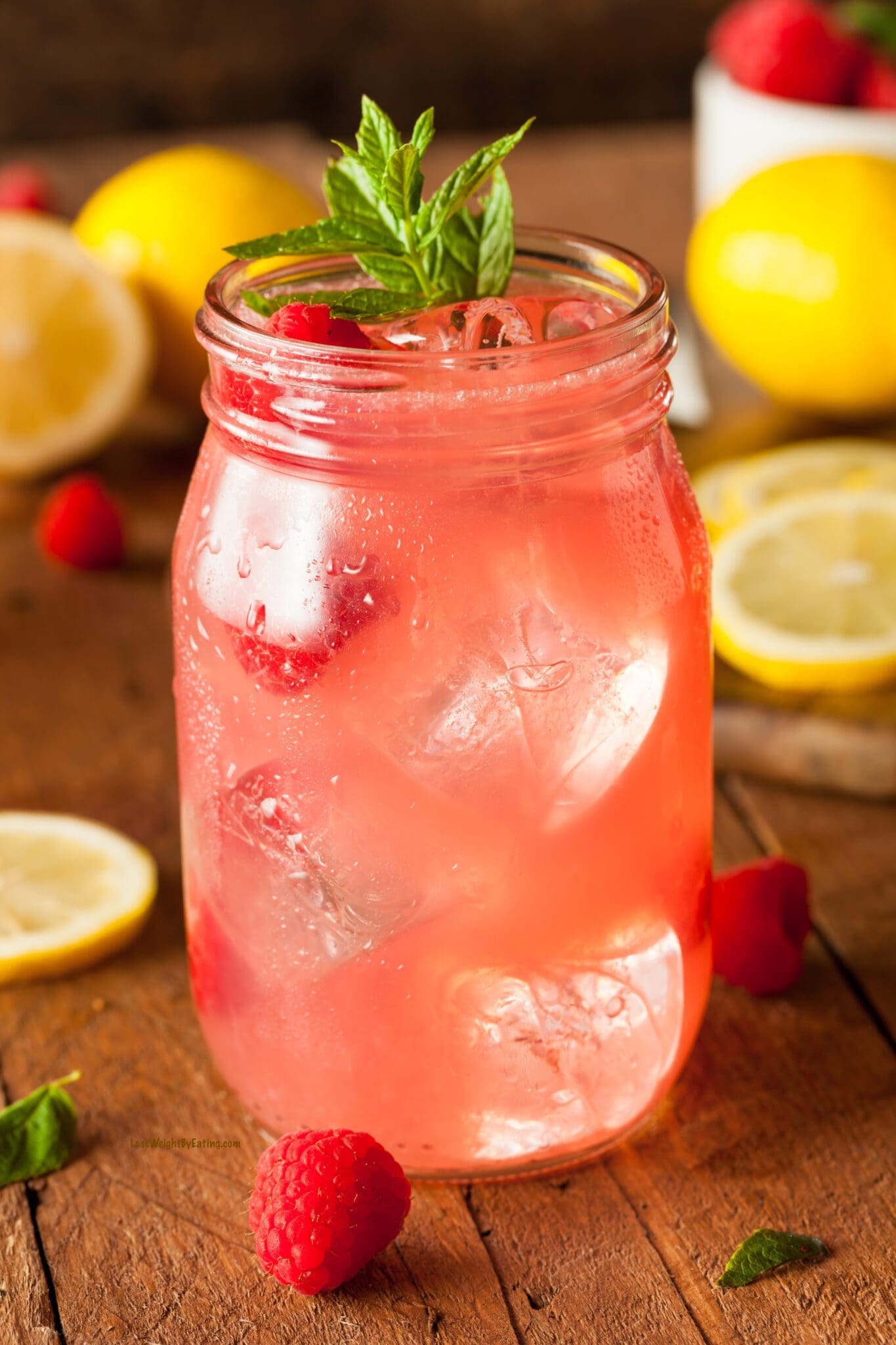 Low Calorie Raspberry Lemonade Lose Weight By Eating