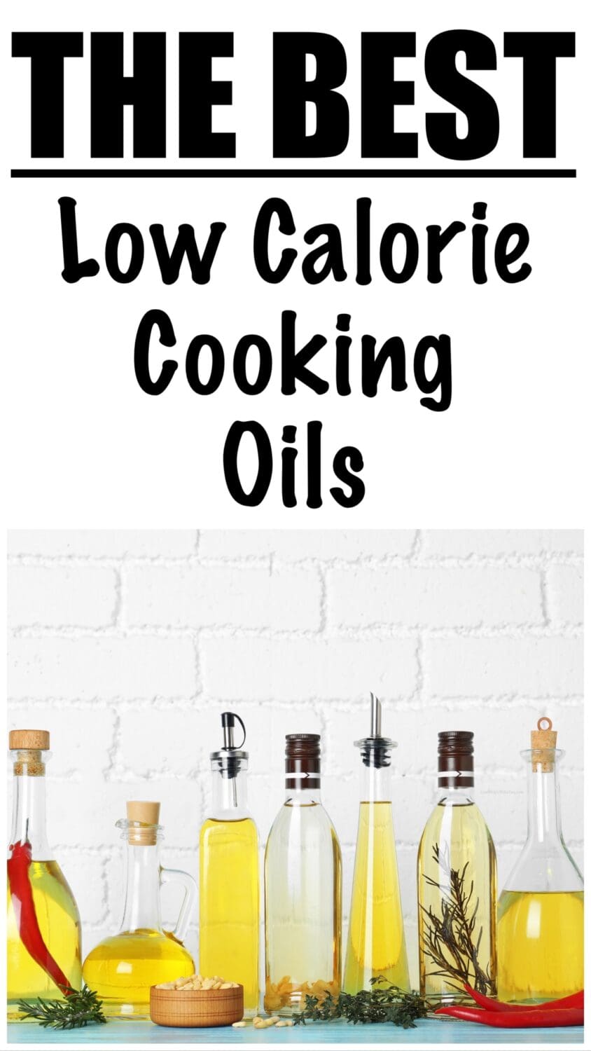 Low Calorie Cooking Oils and Substitutions Lose Weight By Eating