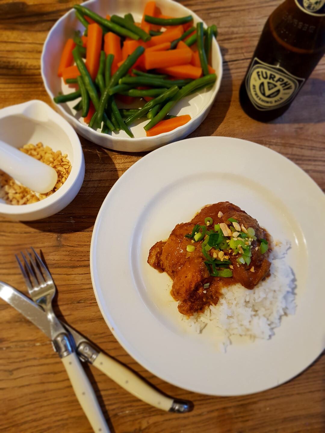 lo’s satay chicken made in the slow cooker lo's kitchen