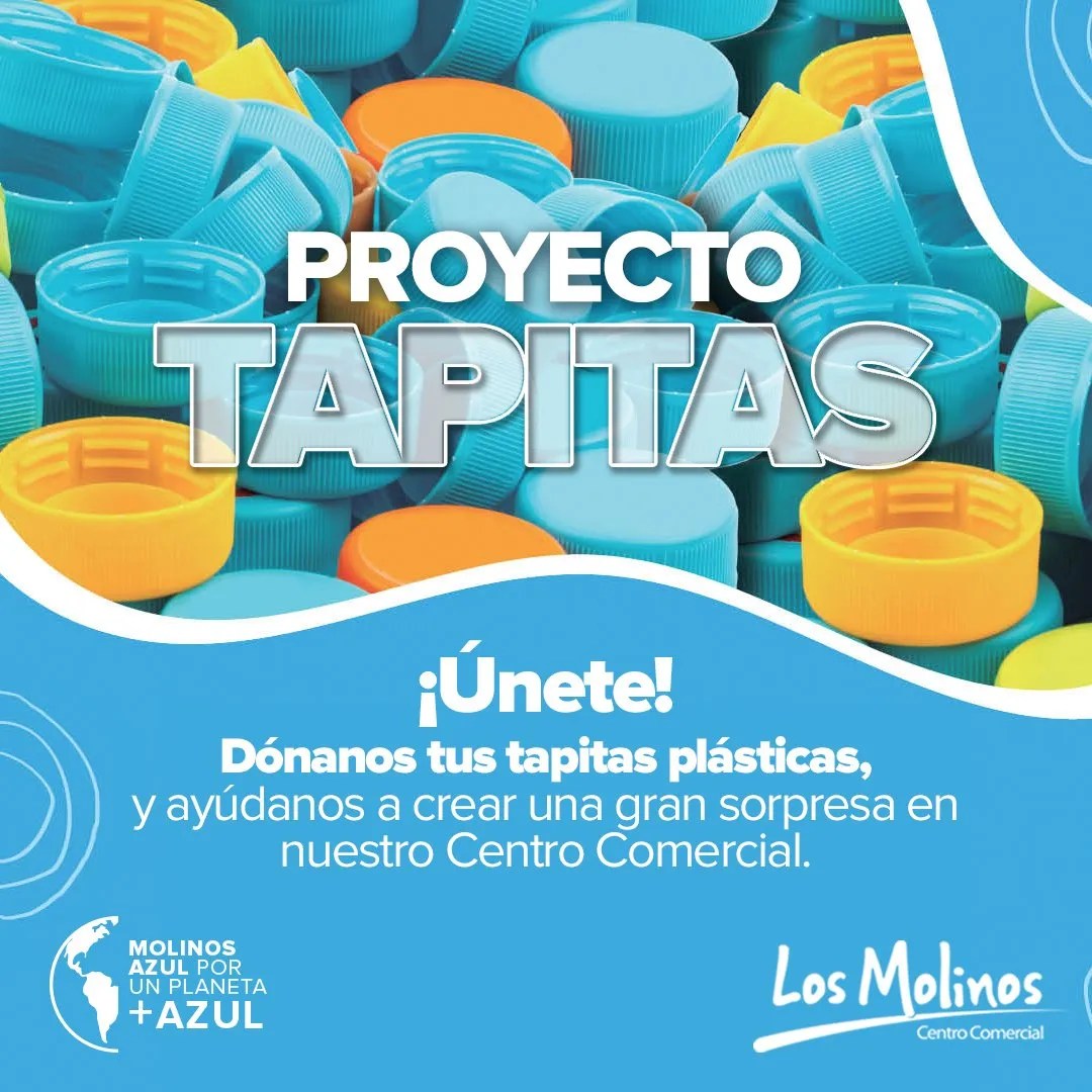 MOLINOS AZUL Y EL PROYECTO TAPITAS Los Molinos Centro Comercial