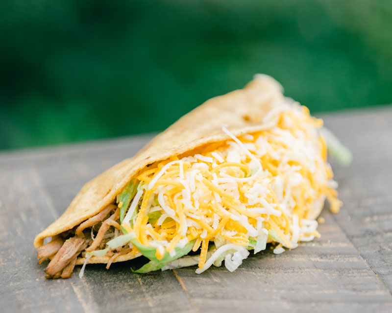 Beef Taco Los Rancheros Taco Shop