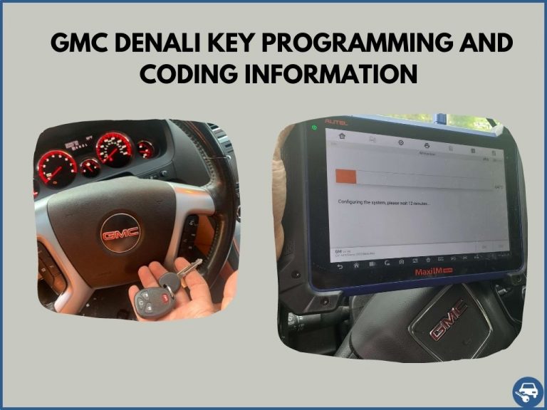 GMC Denali Key Replacement What To Do, Options, Costs & More