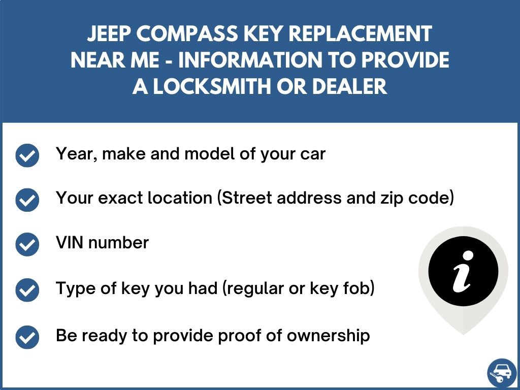 Jeep Compass Key Replacement What To Do, Options, Costs & More