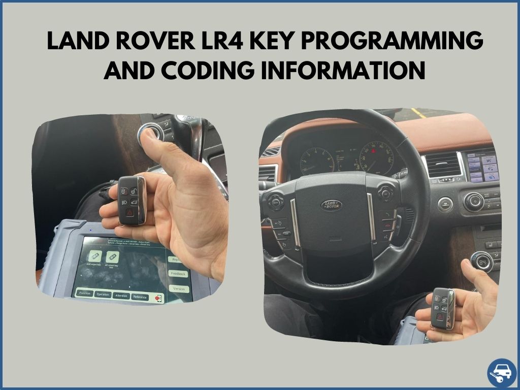 Land Rover LR4 Key Replacement What To Do, Options, Costs & More