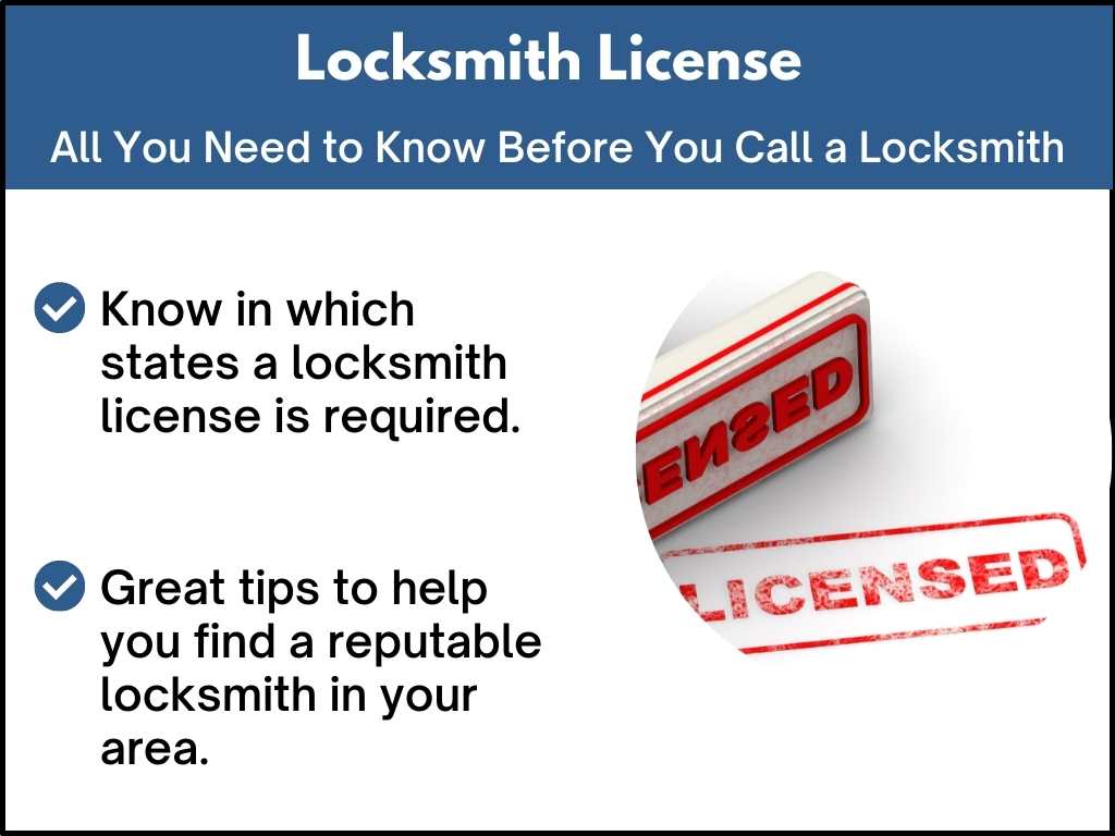 Locksmith License All You Need to Know