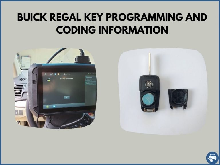 Buick Regal Key Replacement What To Do, Options, Costs & More