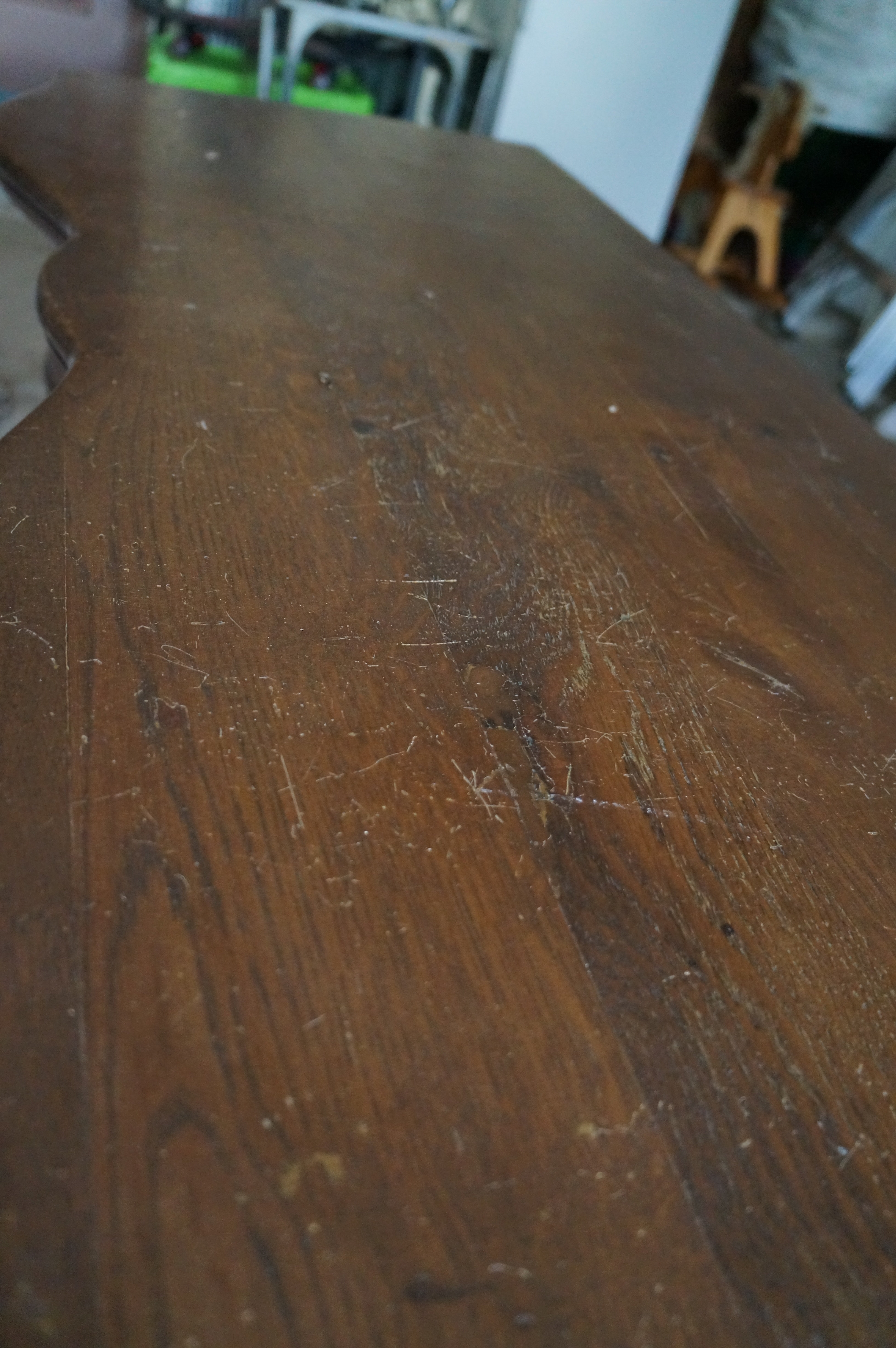 Two Tone Layered Milk Paint Experiment Lost & Found