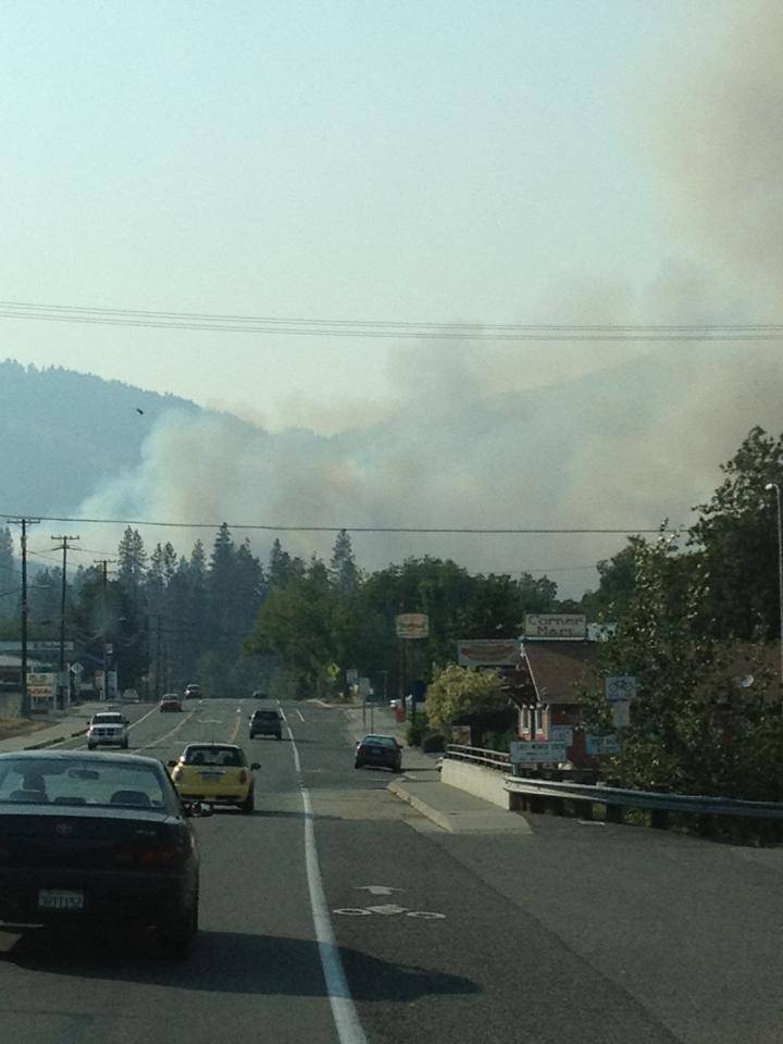 [UPDATED 655 p.m.] Fire West of Weaverville Lost Coast Outpost