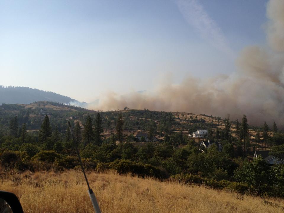 [UPDATED 655 p.m.] Fire West of Weaverville Lost Coast Outpost