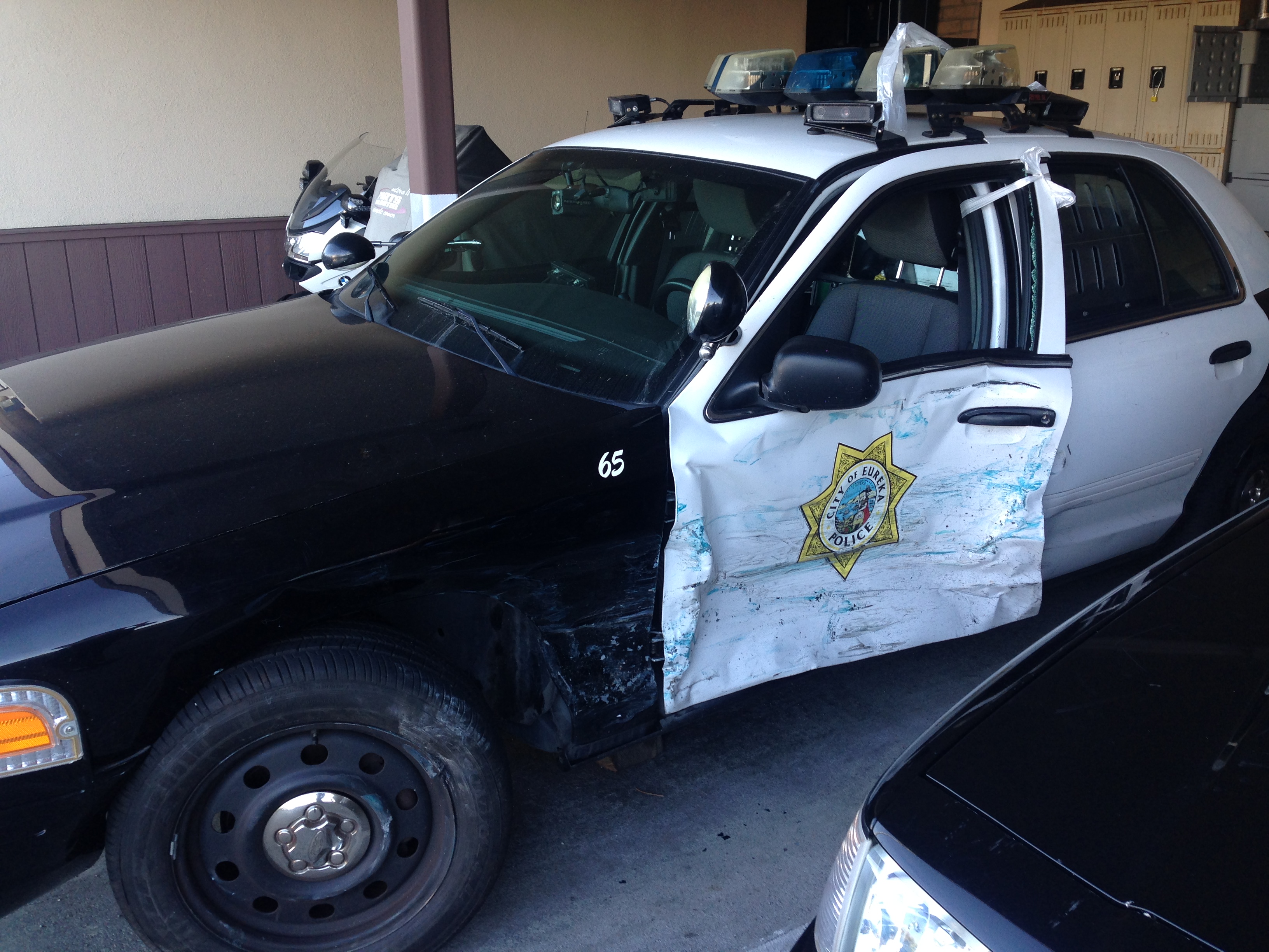 DUI Driver Runs Red Light, Smashes Into Police Car, Says EPD Lost