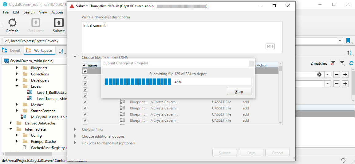 Integrating Unreal Engine 5 with Perforce Helix Core for Version