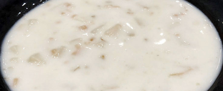 Lost Dishes Noahs Ark Clam Chowder