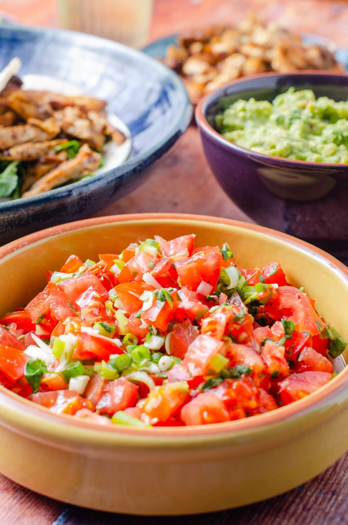 Fresh Tomato Salsa Lost in Food