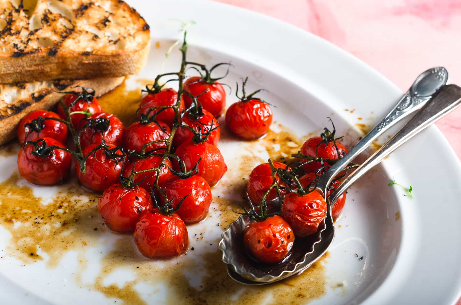 Quick Roasted Tomatoes with Balsamic Vinegar Lost in Food